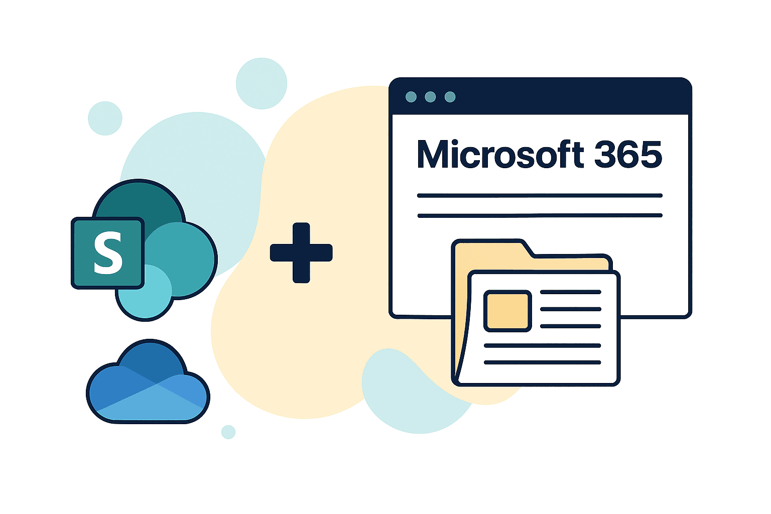 Microsoft 365 integration diagram placeholder